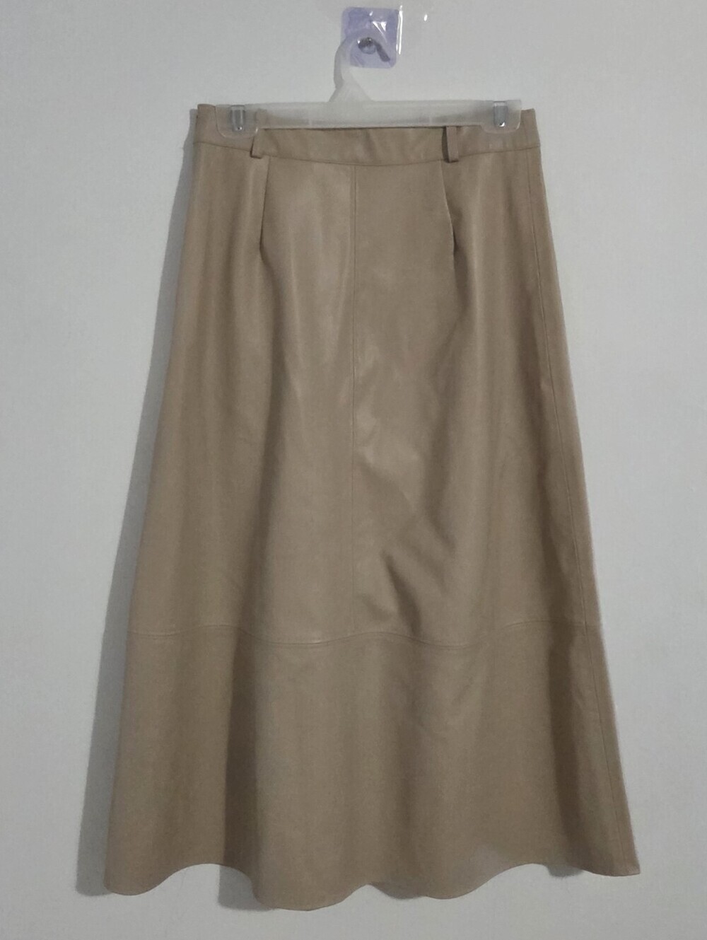 Zara Faux Leather Maxi Skirt